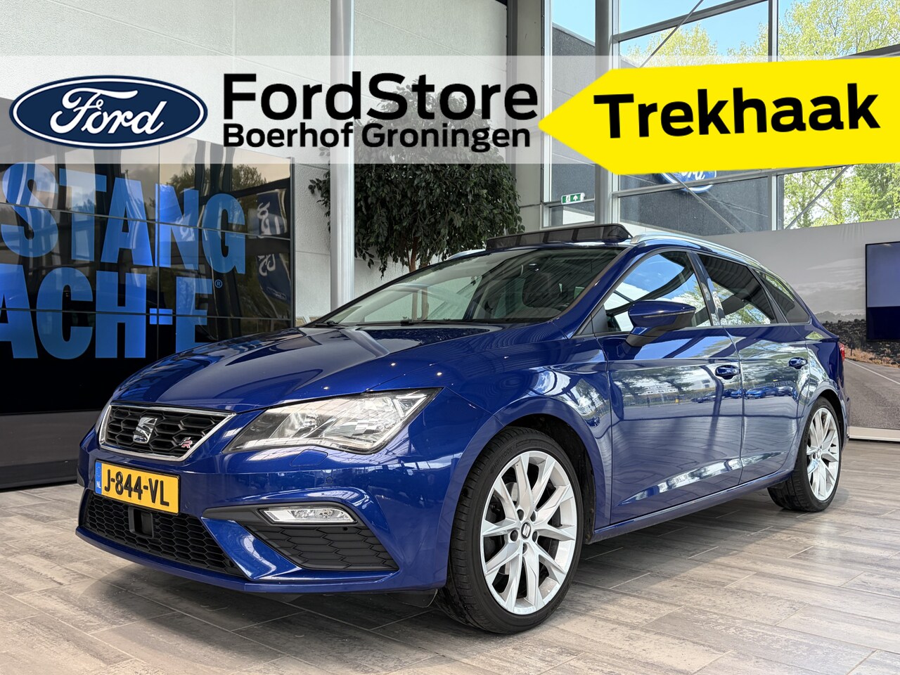 SEAT Leon ST - 1.4 EcoTSI 150 FR | Trekhaak | Pano | Half leer | 18" | Stoelverw. | Apple Carplay | Navi - AutoWereld.nl