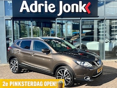 Nissan Qashqai - 1.2 Tekna | AUTOMAAT | TREKHAAK | PANORAMA DAK | LEDER | 19" LM VELGEN | NAVIGATIE | 360gr
