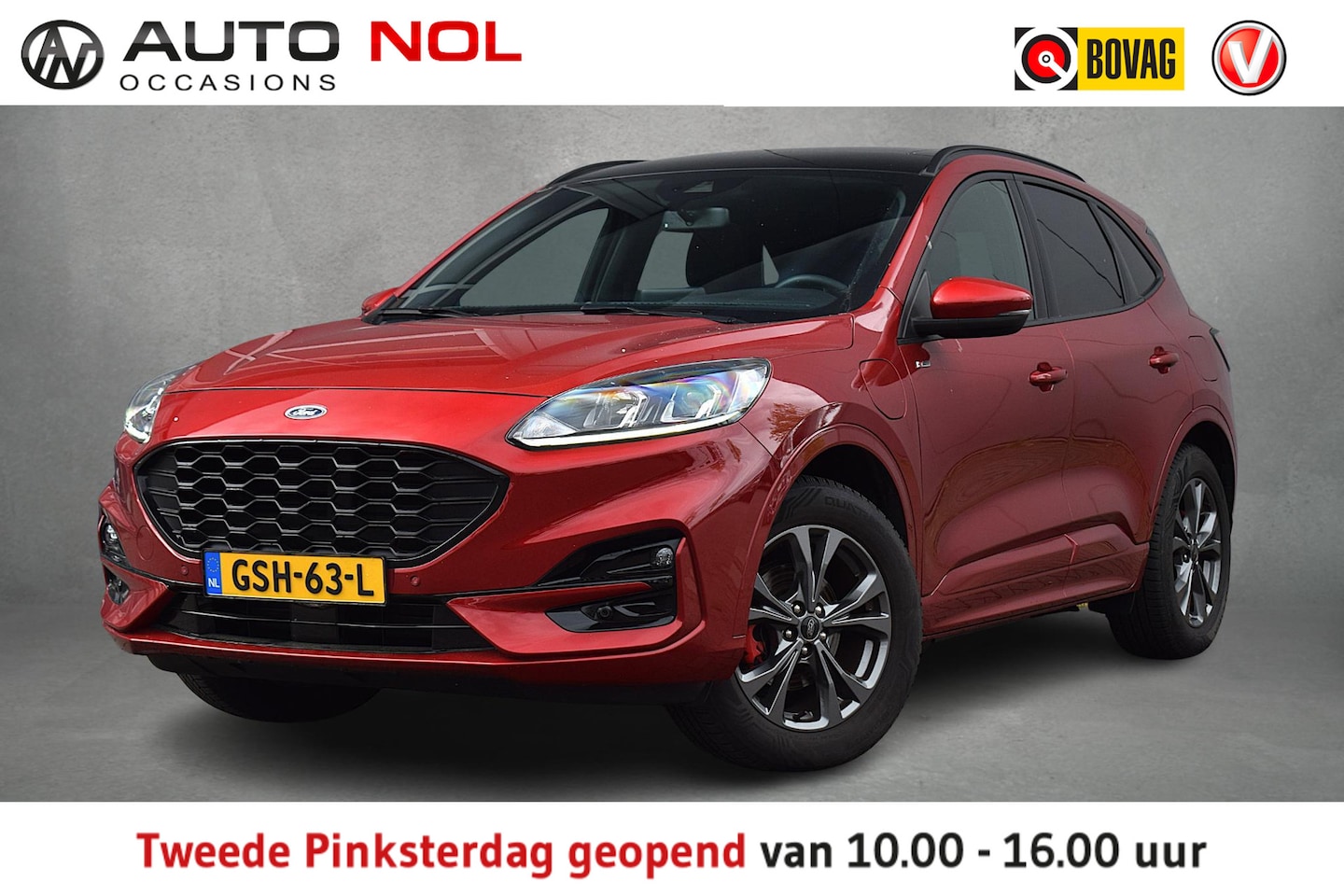Ford Kuga - 2.5 PHEV Vignale | Pano | Apple Carplay | Stoelverwarming - AutoWereld.nl