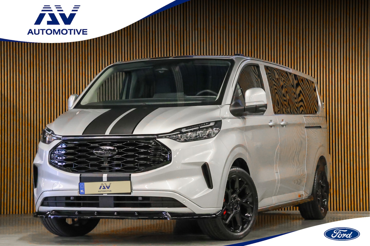 Ford Transit Custom - 300 2.0 TDCI L2H1 Limited DC | BPM VRIJ | Dubbel Cabine | Elec schuifdeuren | ACC | Blind - AutoWereld.nl