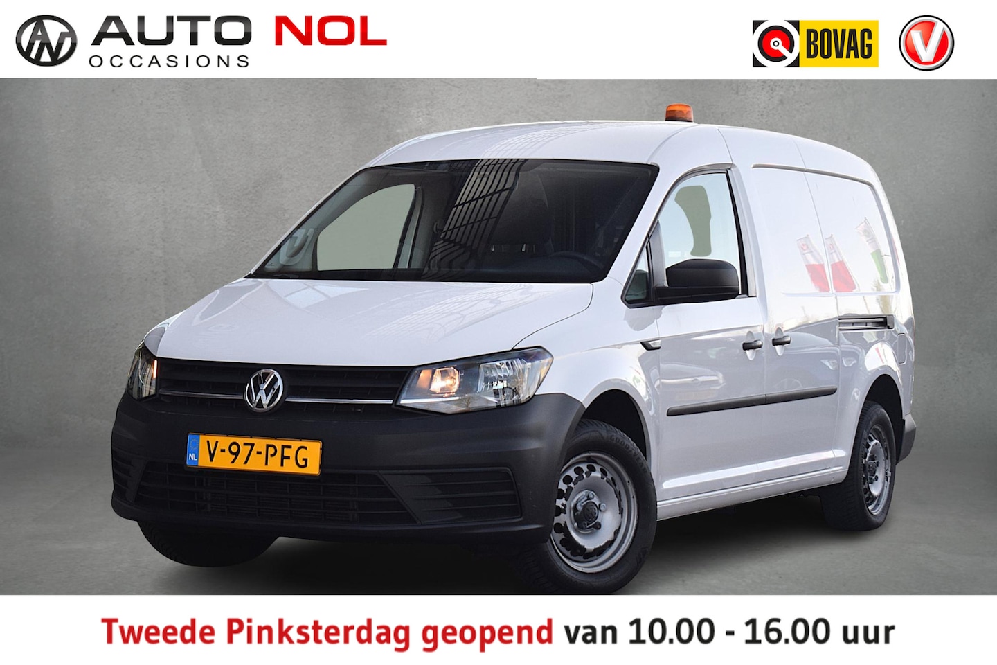 Volkswagen Caddy Maxi - 2.0 TDI L2H1 BMT Comfortline | Automaat | Dubbele Schuifdeur | Airco | Zwaailicht - AutoWereld.nl