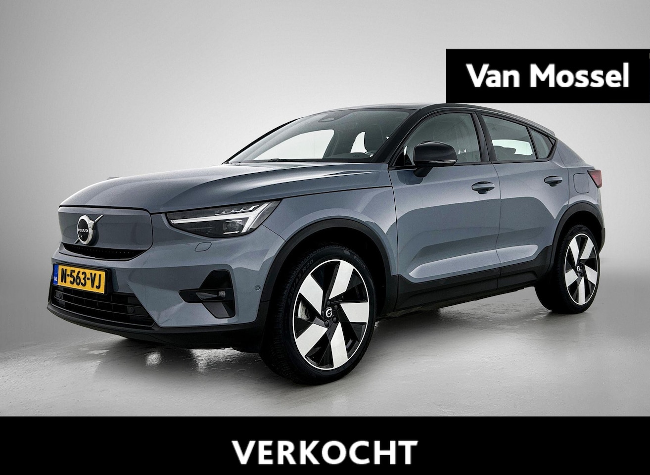 Volvo C40 - Recharge Twin Intro Edition 78 kWh 408 PK | SoH 92% | Panoramadak | Stoelgeheugen functie - AutoWereld.nl