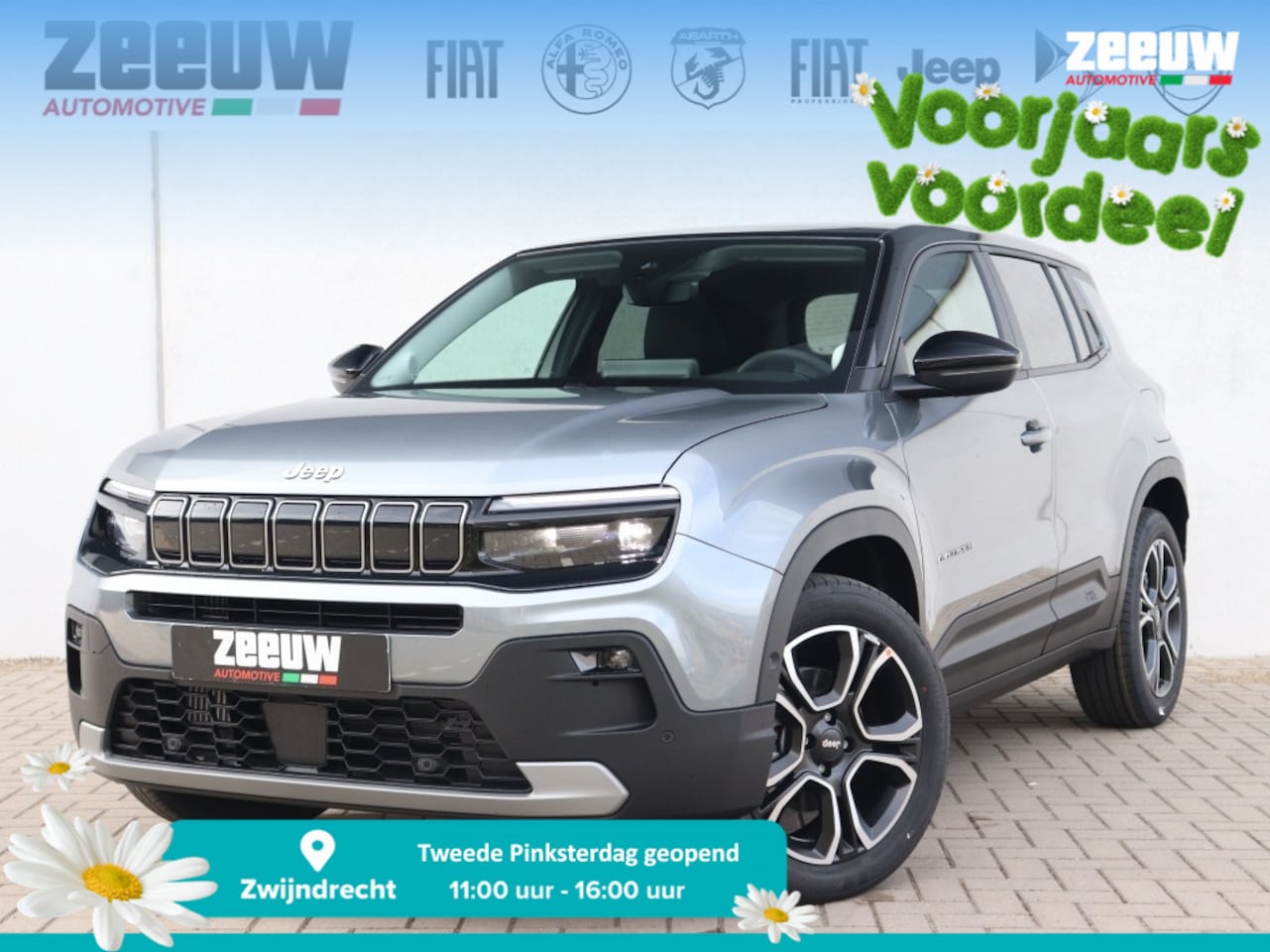 Jeep Avenger - 1.2 e-Hybrid Summit | Navi | JBL | Camera | Winter | 18" - AutoWereld.nl