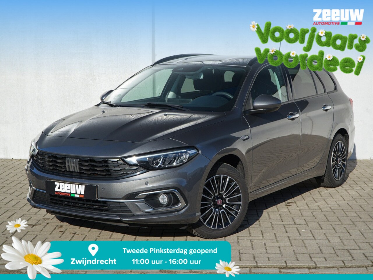 Fiat Tipo Stationwagon - 1.0 Life 100 PK | Carplay | Camera | Trekhaak | Keyless | 17" - AutoWereld.nl