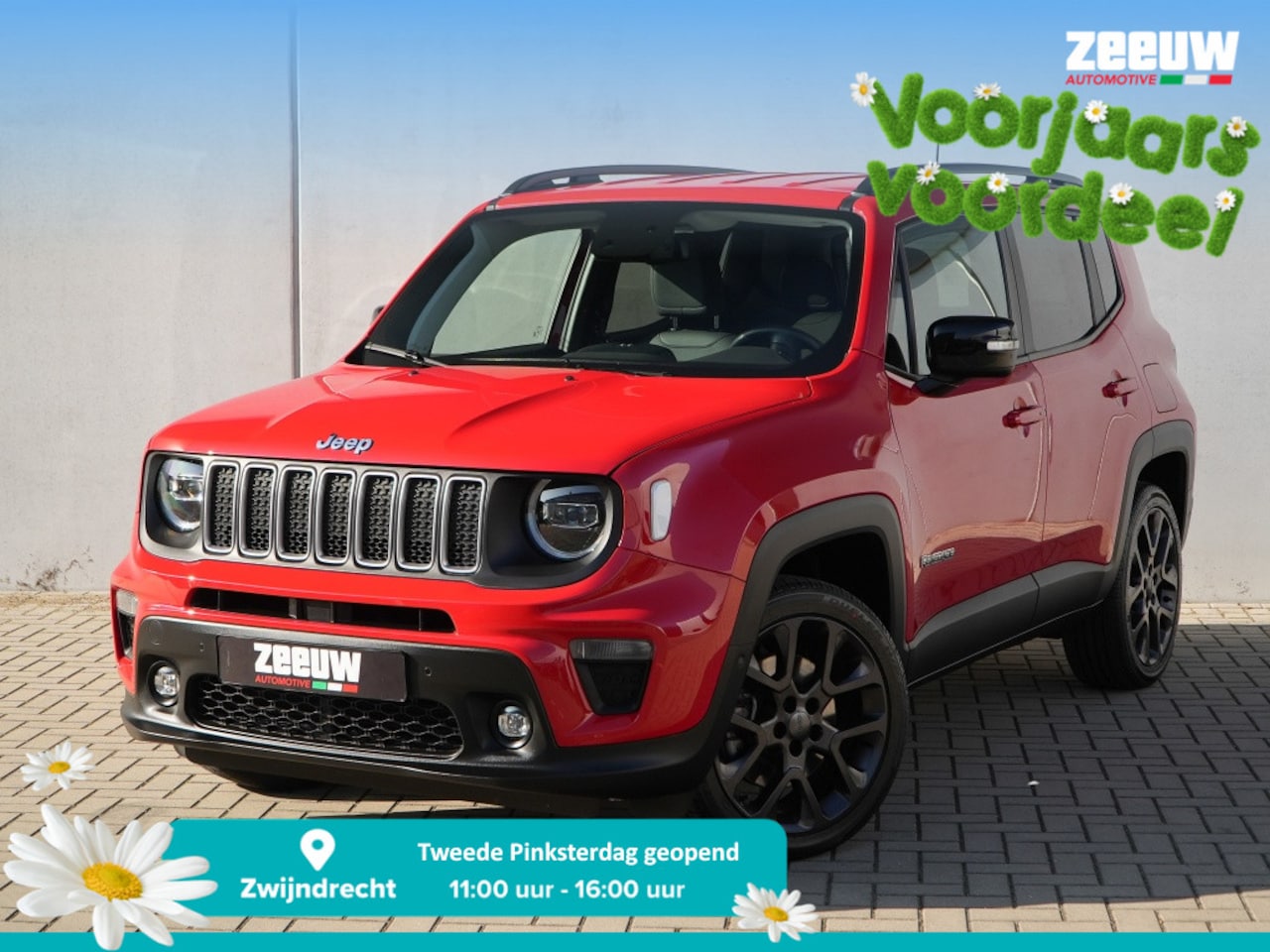 Jeep Renegade - 4xe 240 PK Hybrid S | Leder | Navi | Winter | LED | Camera | 19" - AutoWereld.nl