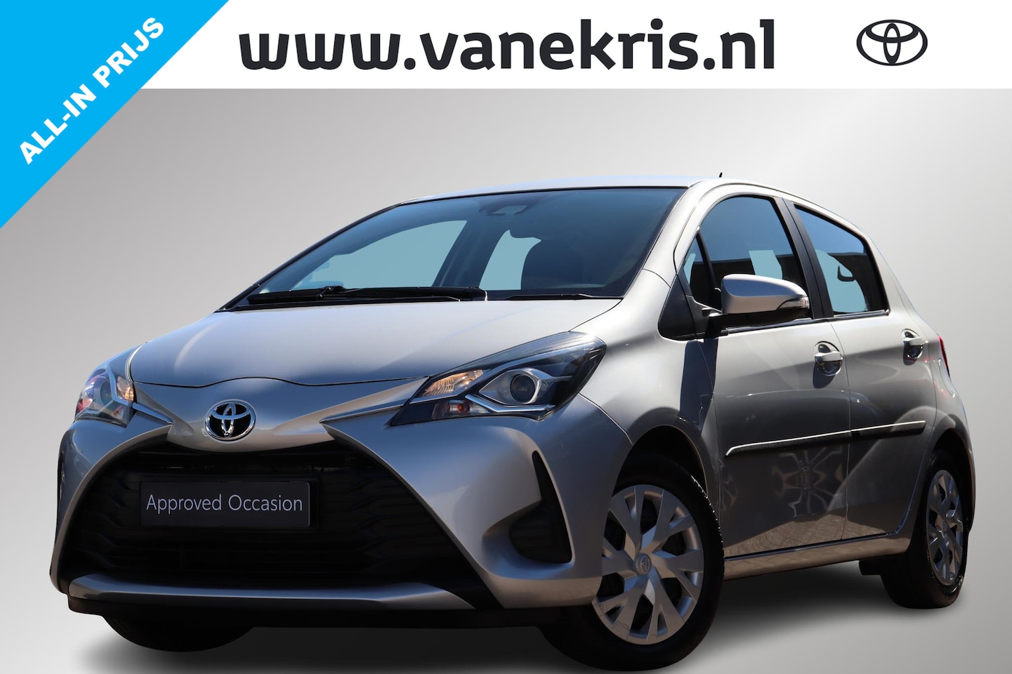 Toyota Yaris - 1.5 VVT-i Aspiration 1.5 VVT-i Aspiration, Trekhaak , Parkeercamera, Cruise controle, Trekhaak - AutoWereld.nl