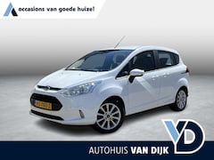 Ford B-Max - 1.0 EcoBoost Titanium | NL Auto/Voll.Historie/Navi/Camera/Clima/Cruise/Stoel+Voorruitverwa