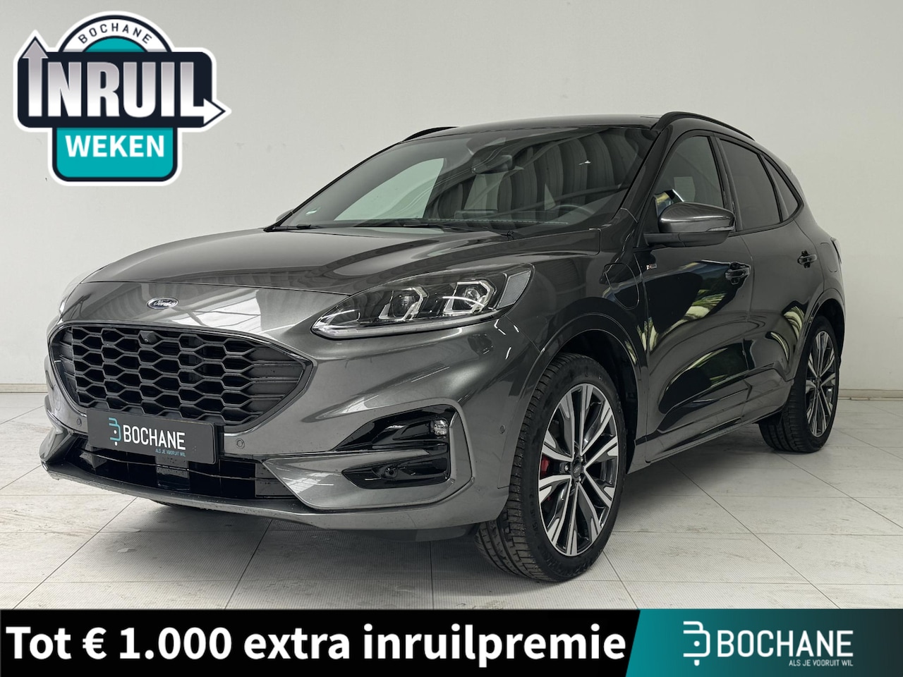 Ford Kuga - 2.5 PHEV ST-Line X | Panoramadak | Stoelverwarming | Trekhaak | B&O Audiosysteem | - AutoWereld.nl