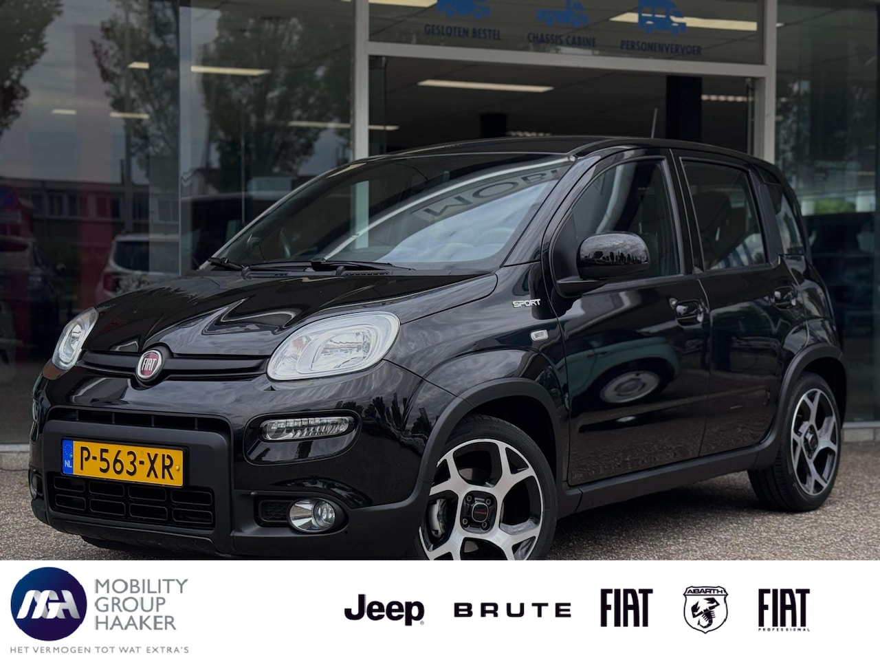 Fiat Panda - 1.0 Hybrid Sport | Airco | Bluetooth - AutoWereld.nl