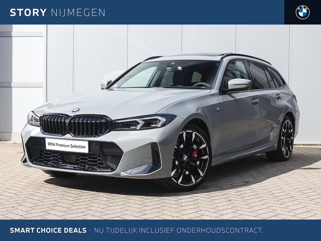 BMW 3-serie Touring - 330e M Sport Automaat / Panoramadak / Trekhaak / Sportstoelen / Adaptieve LED / Comfort Ac - AutoWereld.nl