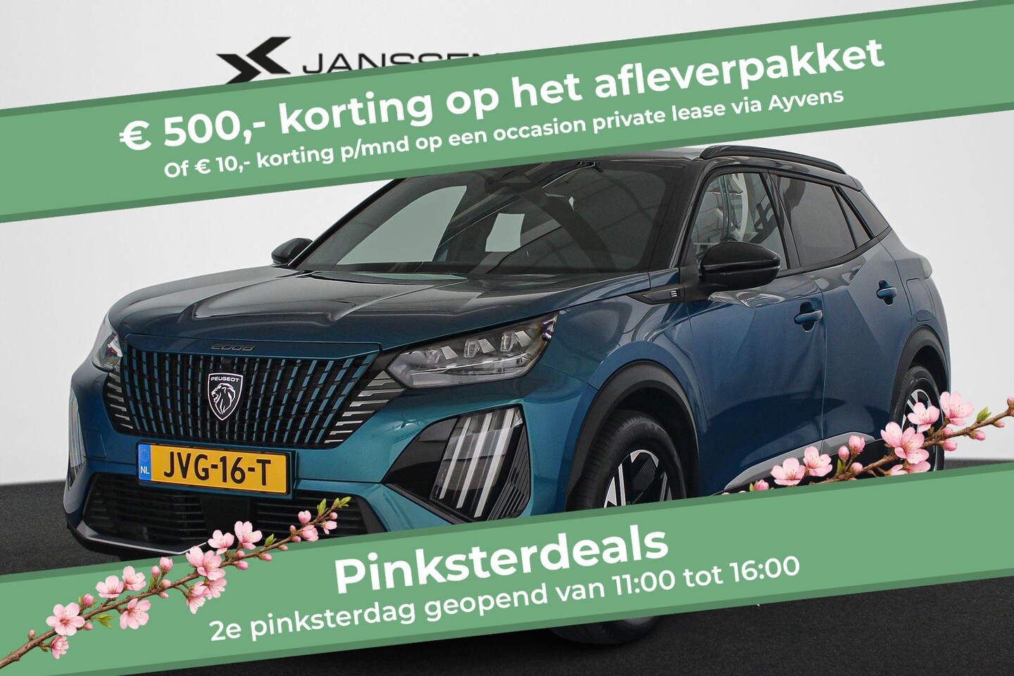 Peugeot e-2008 - EV GT Avantage 54 kWh Adaptieve Cruise Control Stoelverwarming Massage - AutoWereld.nl