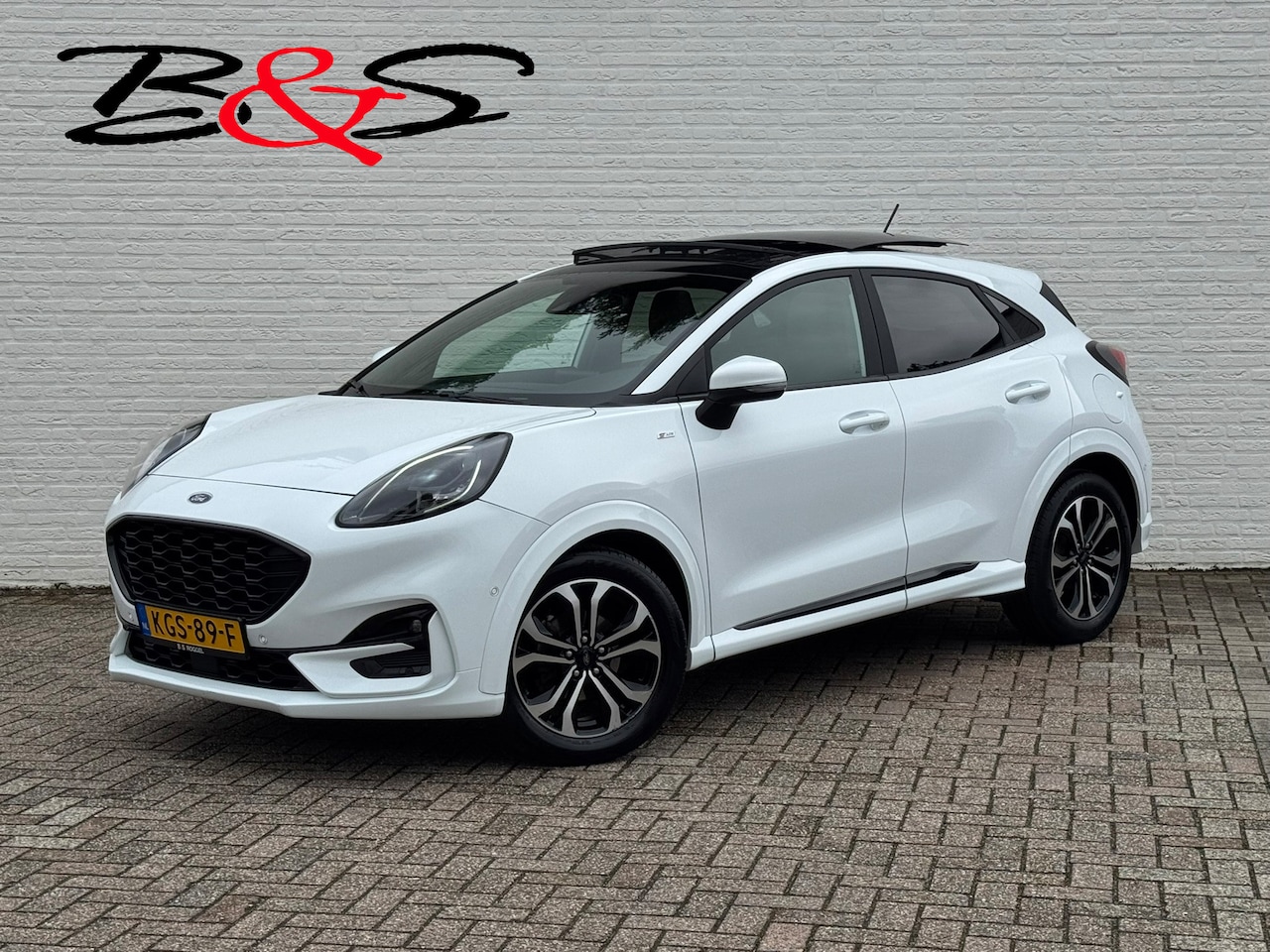 Ford Puma - 1.0 EcoBoost Hybrid Titanium X Pano Carplay Clima Camera Clima Stoelverwarming - AutoWereld.nl