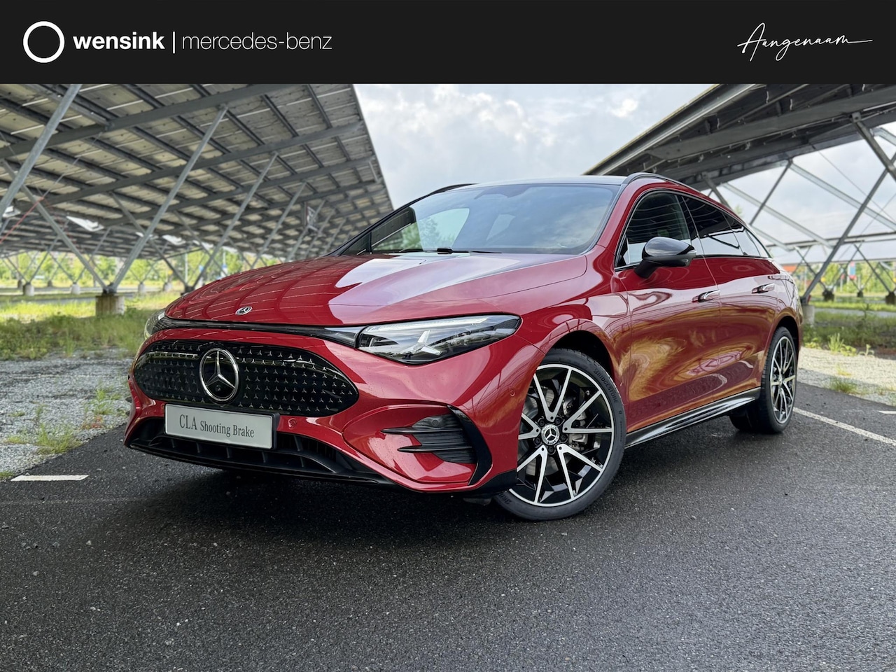 Mercedes-Benz CLA-klasse Shooting Brake - 250+ Business Solution AMG 85 kWh | Night | Panoramadak | Head-up display | Massagestoelen - AutoWereld.nl