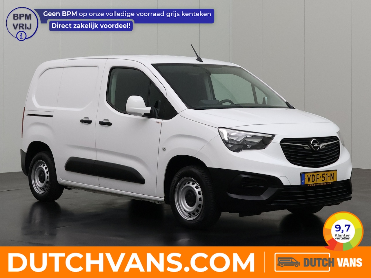 Opel Combo - 1.6D Edition | 3-Zits | Euro 6 | Navigatie | Multimedia | Airco | Cruise | Betimmering - AutoWereld.nl