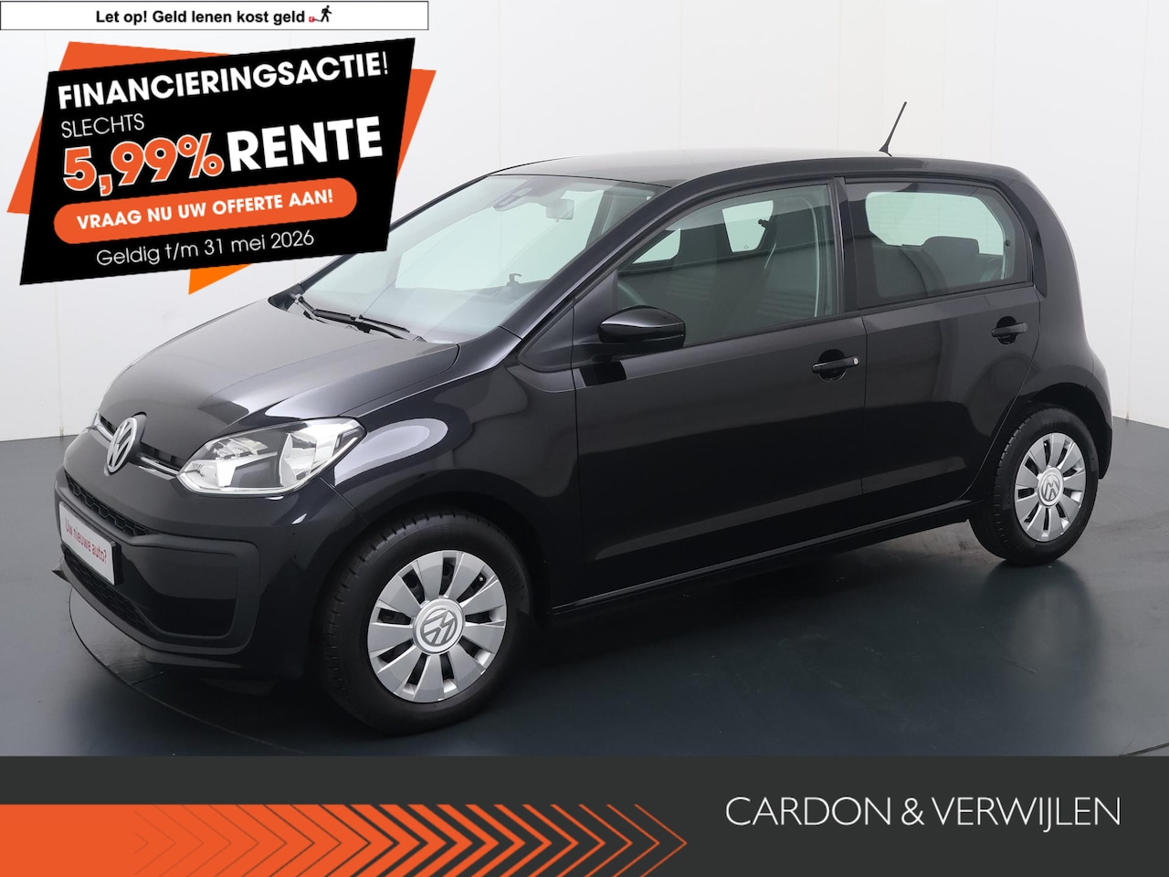 Volkswagen Up! - 1.0 BMT move up! | 60 PK | Cruise control | Airco | DAB+ radio | - AutoWereld.nl