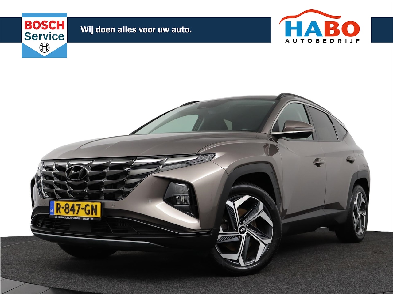 Hyundai Tucson - 1.6 T-GDI PHEV COMFORT SMART 4WD AUTOMAAT ECC/ADAP.CRUISE/NAV/CAMERA/REGEN.SENS/PARK.SENS/ - AutoWereld.nl