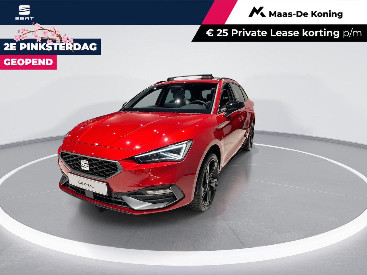 SEAT Leon Sportstourer - 1.5 TSI e-Hybrid FR PHEV | Black Pack | Technology Pack | Panoramadak | SEAT Audio System| - AutoWereld.nl