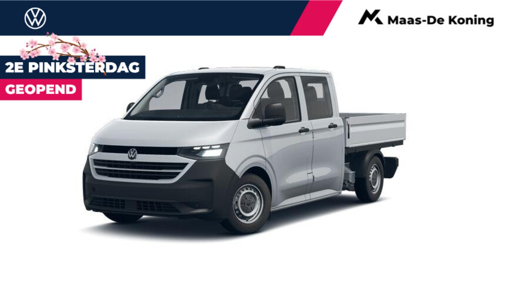 Volkswagen e-Transporter - Pick-Up DC 70kWh 218pk L2 733943 - AutoWereld.nl