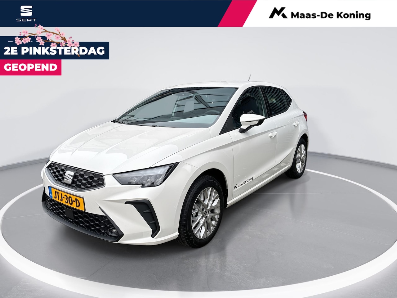 SEAT Ibiza - 1.0 EcoTSI Style 95PK l Draadloos telefoonlader l 16" Lichtmetalen velgen - AutoWereld.nl