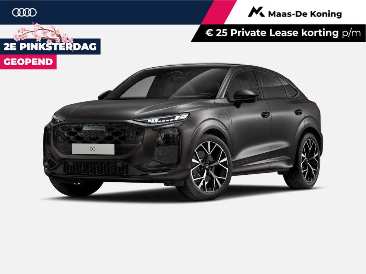 Audi Q3 Sportback - 1.5 200kW e-hybrid S edition · Mateffect Lak · Techniekpakket Plus · MMI experience pro · - AutoWereld.nl