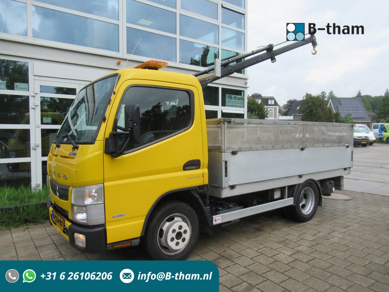 Fuso Canter - 3S13 3.0 DI 250 Automatic + HIAB T-CLX 009 Kraan Kran Crane - AutoWereld.nl