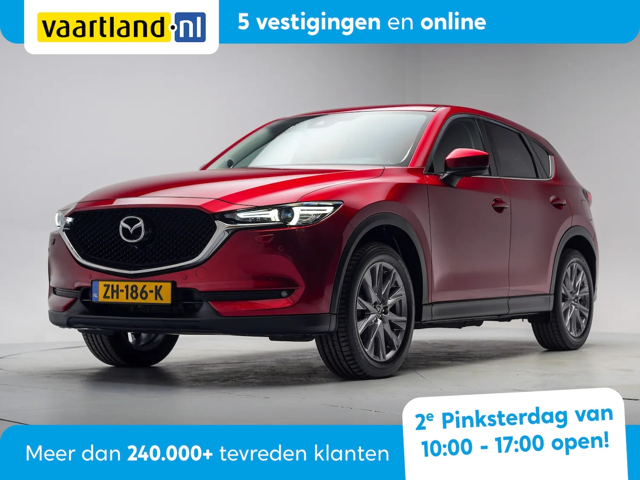 Mazda CX-5 - 2.0 SKYACTIV-G 165pk Business Aut. [ Full led Apple / Android Leder Trekhaak Navi ] - AutoWereld.nl