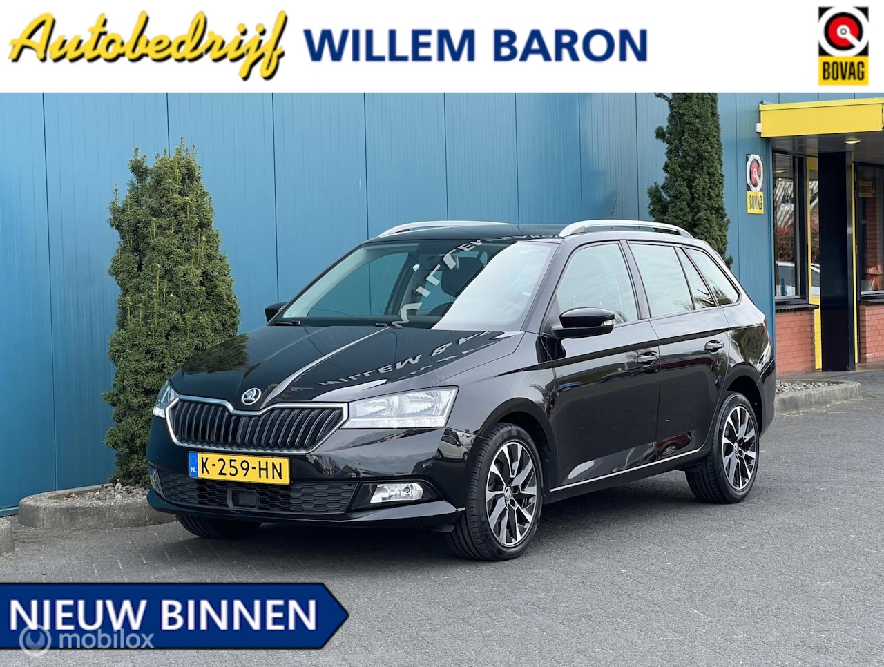 Skoda Fabia Combi - 1.0 TSI Business Edition CARPLAY | CRUISE | AC | BLUETOOTH | DAB | PDC | LMV - AutoWereld.nl