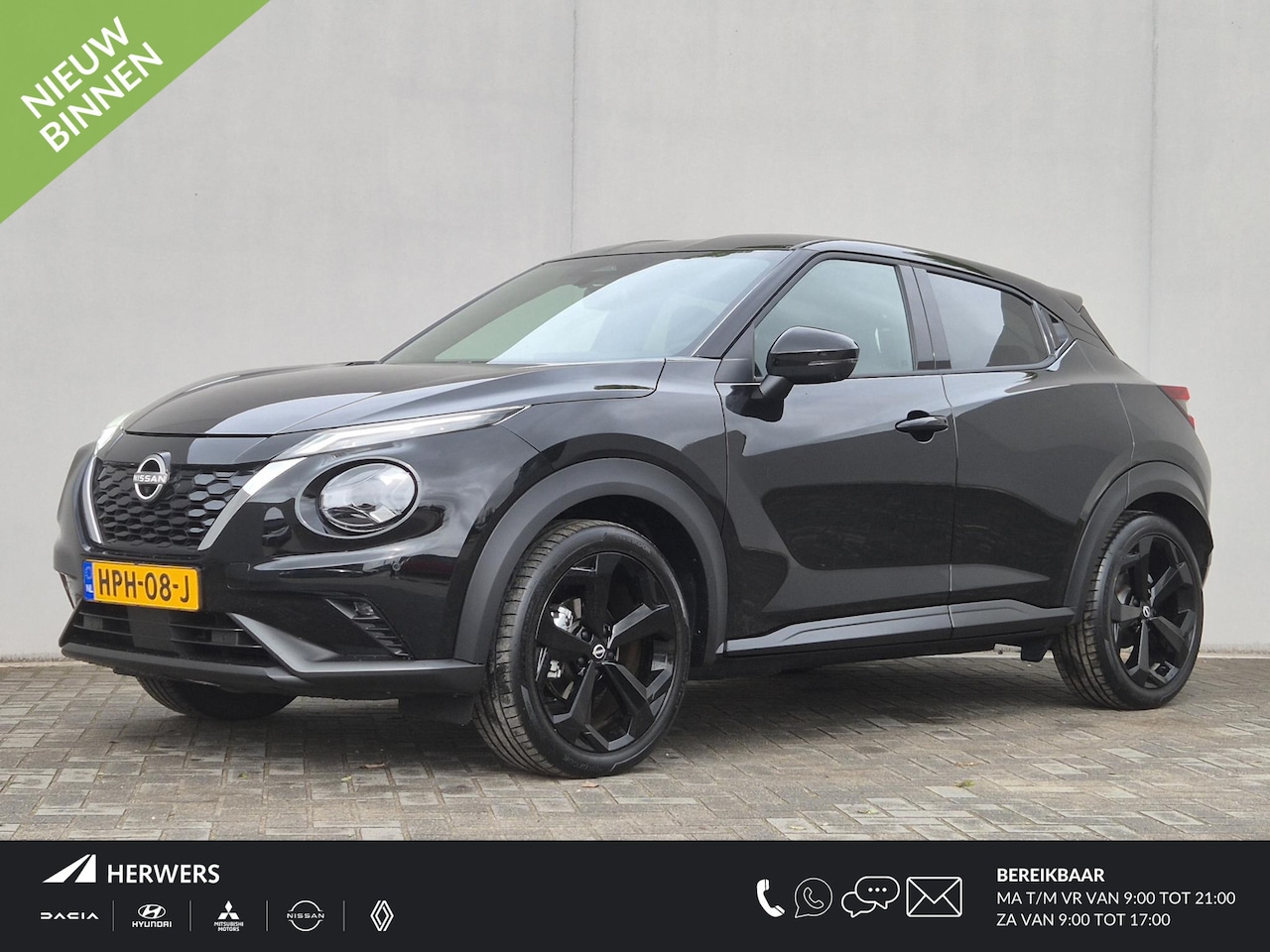 Nissan Juke - 1.6 Hybrid Tekna / Fabrieksgarantie tot 05-2028<100.000 / Stuur- & Stoelverwarming / Bose - AutoWereld.nl