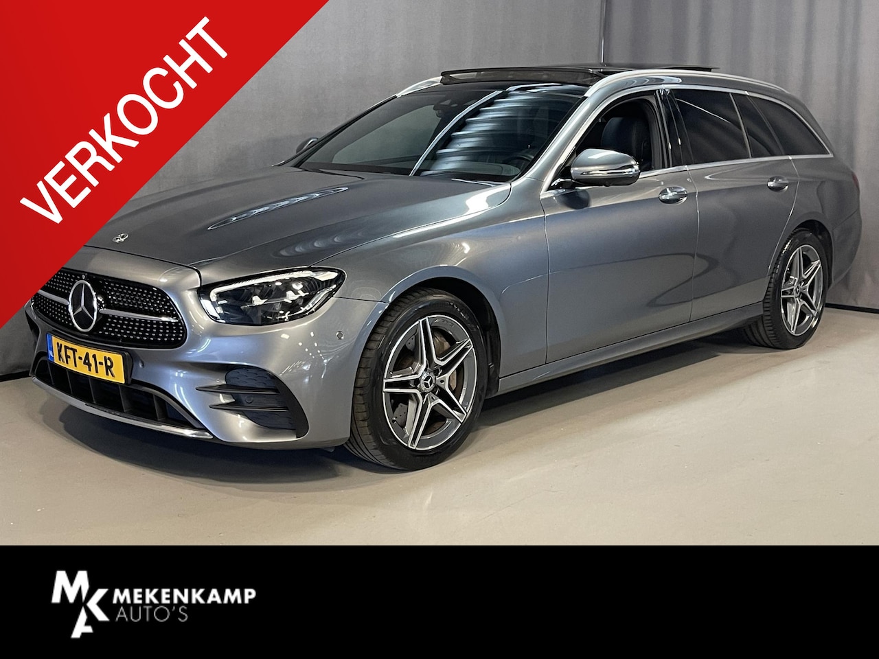 Mercedes-Benz E-klasse Estate - 300 e AMG Line 18"/Trekhaak/Panoramadak/Burmester/Dodehoek/Adaptieve cruise/360 camera/Ele - AutoWereld.nl