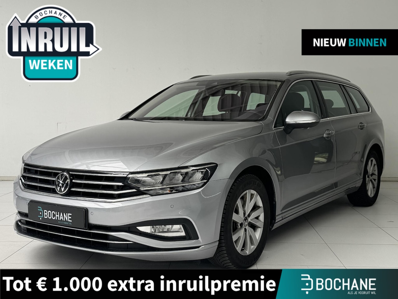 Volkswagen Passat Variant - 1.5 TSI Business | Achteruitrijcamera | Navigatie | Elektrische Achterklep | Climate Contr - AutoWereld.nl