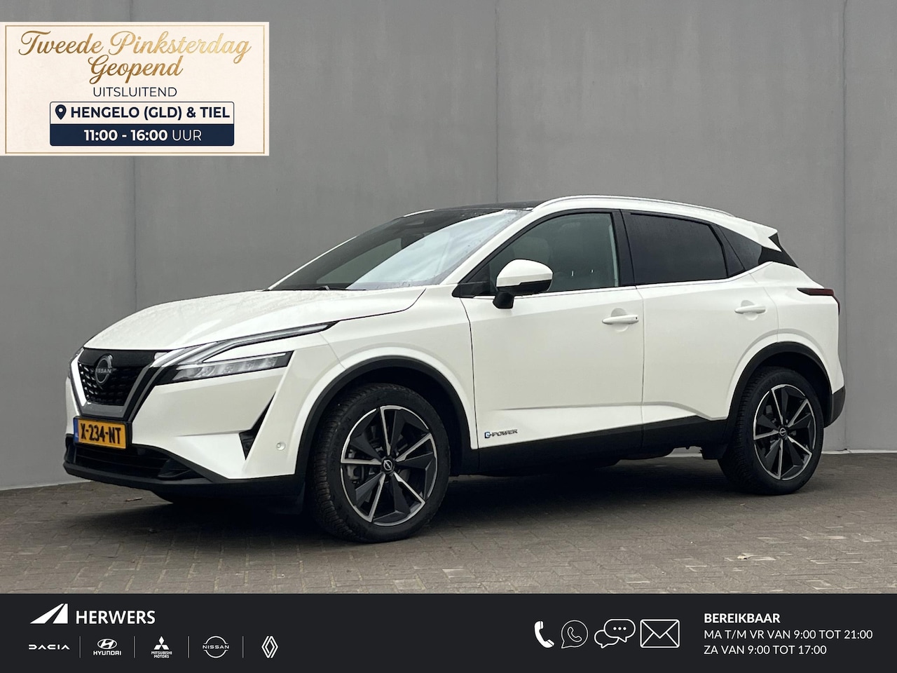 Nissan Qashqai - 1.5 e-Power Tekna / Apple carplay / Android auto / All season banden / Cold Pack / Panoram - AutoWereld.nl