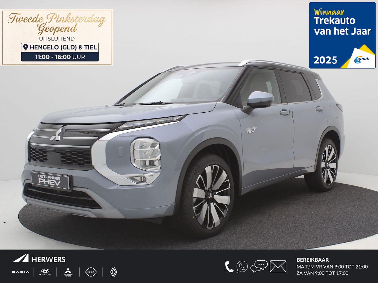 Mitsubishi Outlander - 2.4 PHEV Instyle+ / Trekhaak GRATIS + € 6.000,- Voordeel Op Nieuwprijs / Prijs is Rijklaar - AutoWereld.nl