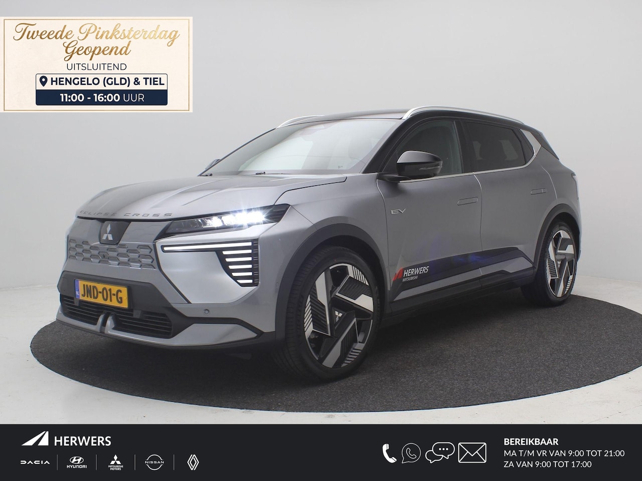 Mitsubishi Eclipse Cross - Instyle 87 kWh / 100% Elektrisch / 625 KM WLTP / 1.100 KG Trekgewicht / 8 jaar fabrieksgar - AutoWereld.nl