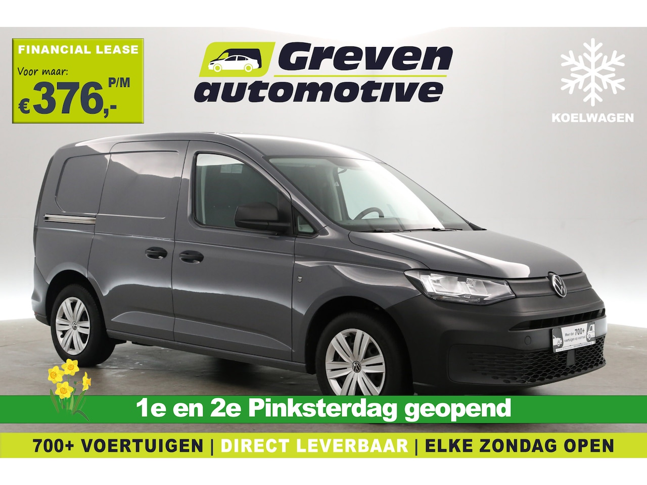 Volkswagen Caddy - 1.5 TSI 114PK | Koelwagen 0° | Benzine | Airco | Koelauto | Parkeersens. - AutoWereld.nl