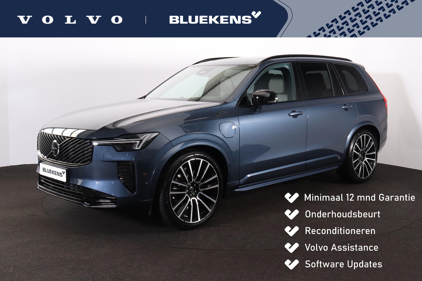 Volvo XC90 - T8 Recharge AWD Ultra Dark Exec. Ed. - Luchtvering - Panorama/schuifdak - IntelliSafe Assi - AutoWereld.nl