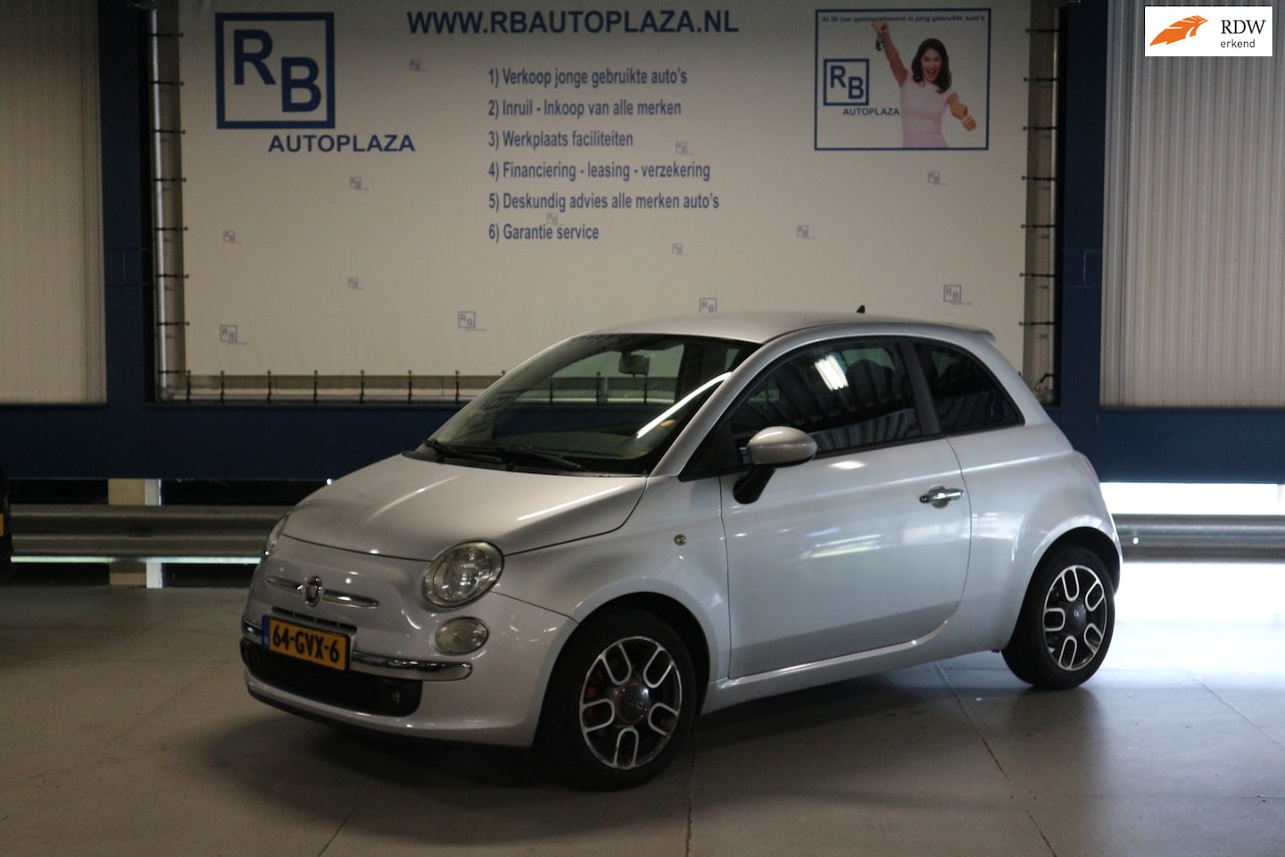 Fiat 500 - 1.4-16V Sport / NAP / LEER / VELG / TOP DEAL ! ! ! ! ! - AutoWereld.nl