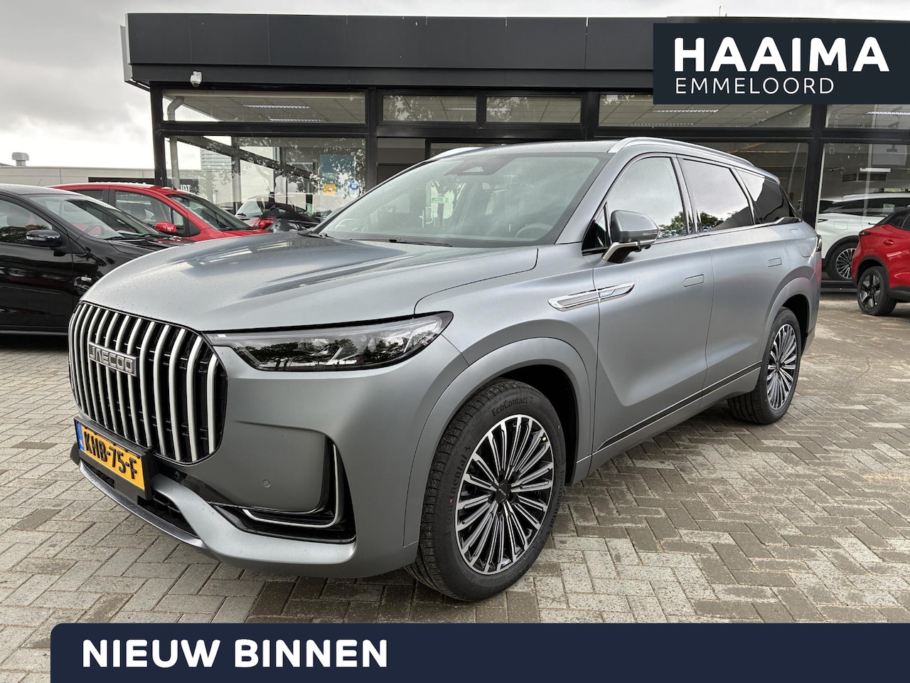 Jaecoo 8 - AWD PHEV 7-Pers. Exclusive | DEMO | ECC | Panoramadak | Leder | Alle Opties - AutoWereld.nl