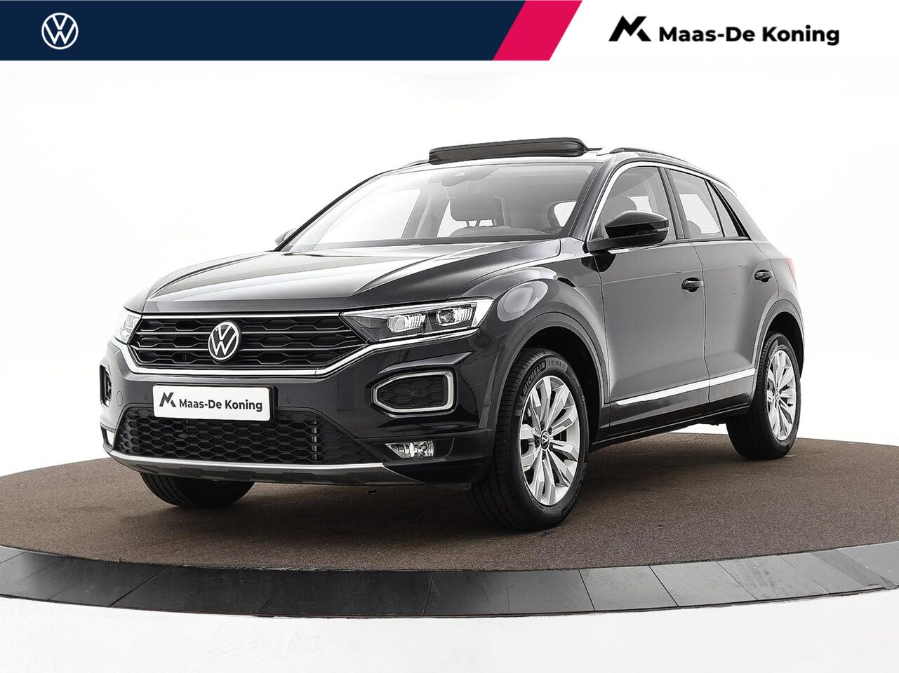 Volkswagen T-Roc - 1.5 TSI 150pk DSG Sport · Panoramadak · Camera · Keyless · Apple/Android Car Play · Naviga - AutoWereld.nl