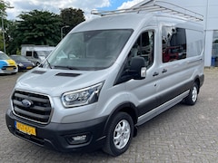 Ford Transit - 350 2.0 TDCI L3H2 DC Trend Trend + 170 PK DC 2x schuifeur - APPLE-CAM-NAV- IMP+Ladder