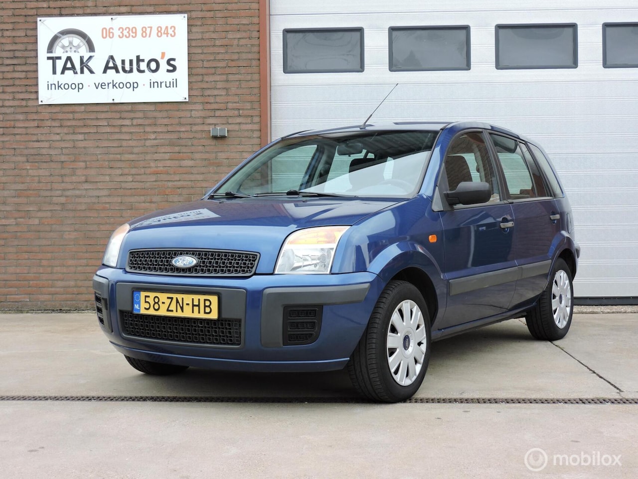 Ford Fusion - 1.4-16V Cool & Sound/Airco/Trekhaak/NAP/nette auto - AutoWereld.nl