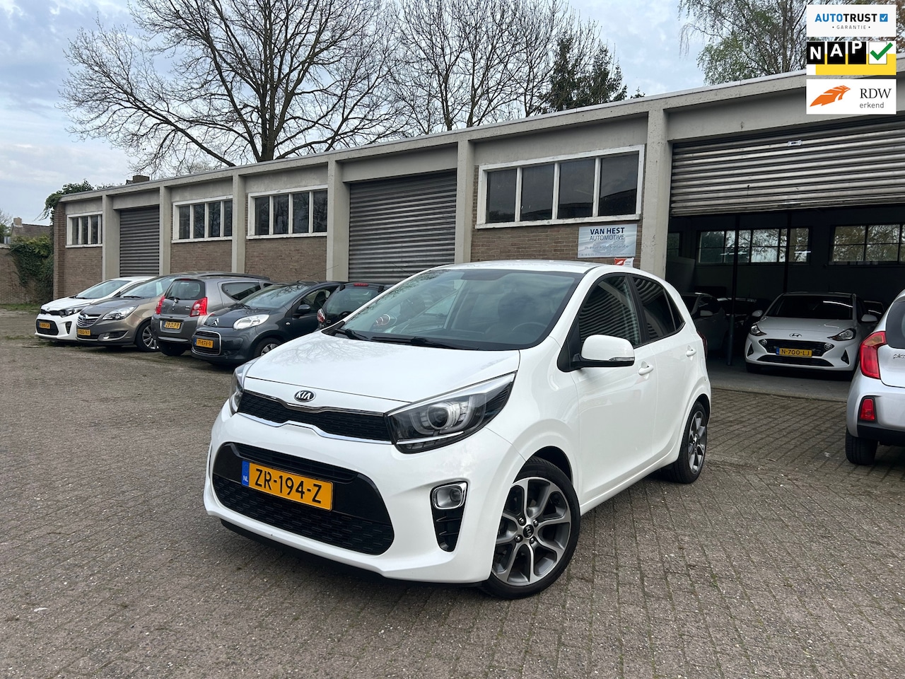 Kia Picanto - 1.0 CVVT Design Edition Climate/ Navigatie/ Cruise NAP! - AutoWereld.nl