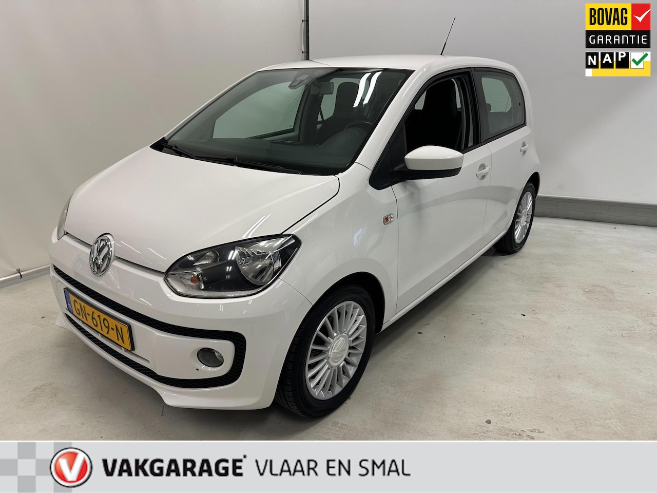 Volkswagen Up! - 1.0 high up! BlueMotion -5 deurs-Airco-Cruise controle-Parkeersensoren-Navigatie-bleutooth - AutoWereld.nl