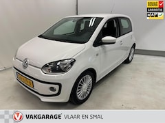 Volkswagen Up! - 1.0 high up BlueMotion -5 deurs-Airco-Cruise controle-Parkeersensoren-Navigatie-bleutooth