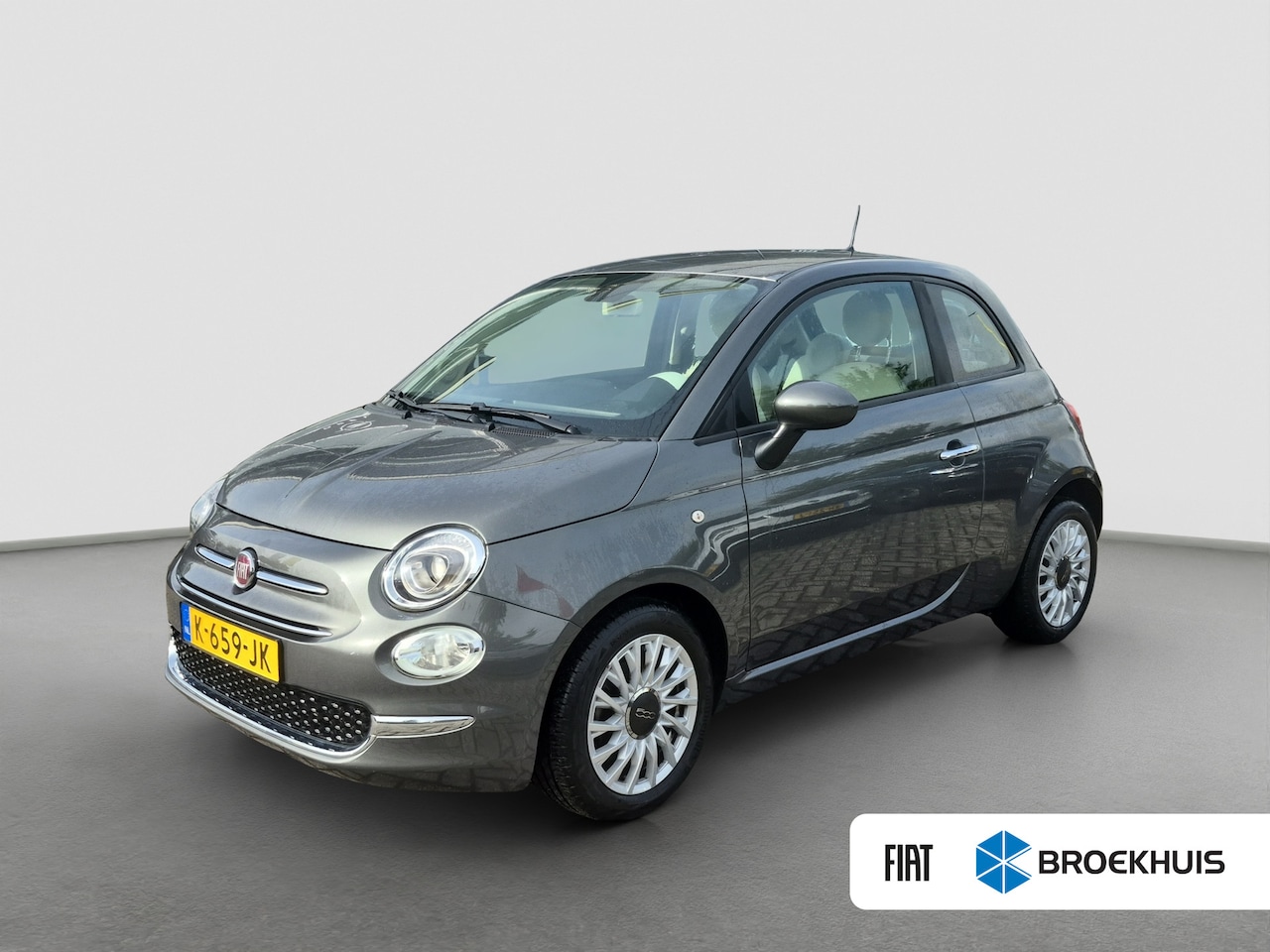 Fiat 500 - 1.0 Hybrid Lounge Parkeersensoren | Carplay/android auto | Cruise control | Airco | - AutoWereld.nl