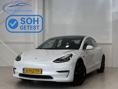 Tesla Model 3 - Performance AWD 75 kWh | 89% SOH | Accu Refurbished | Lichtmetalen velgen | Autopilot