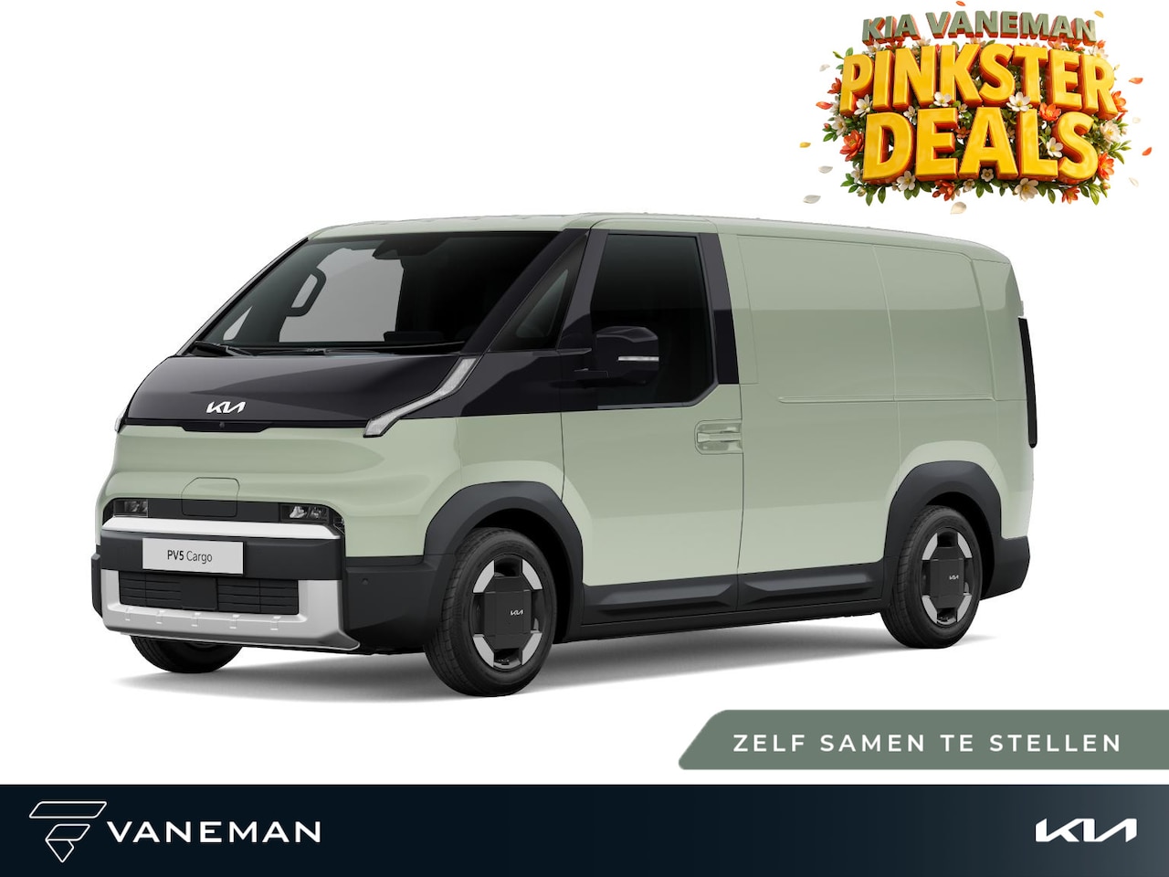 Kia PV5 - L2H1 Plus 71.2 kWh | € 2.500,- accessoires of 2.99% rente op financiering | Zelf samenstel - AutoWereld.nl