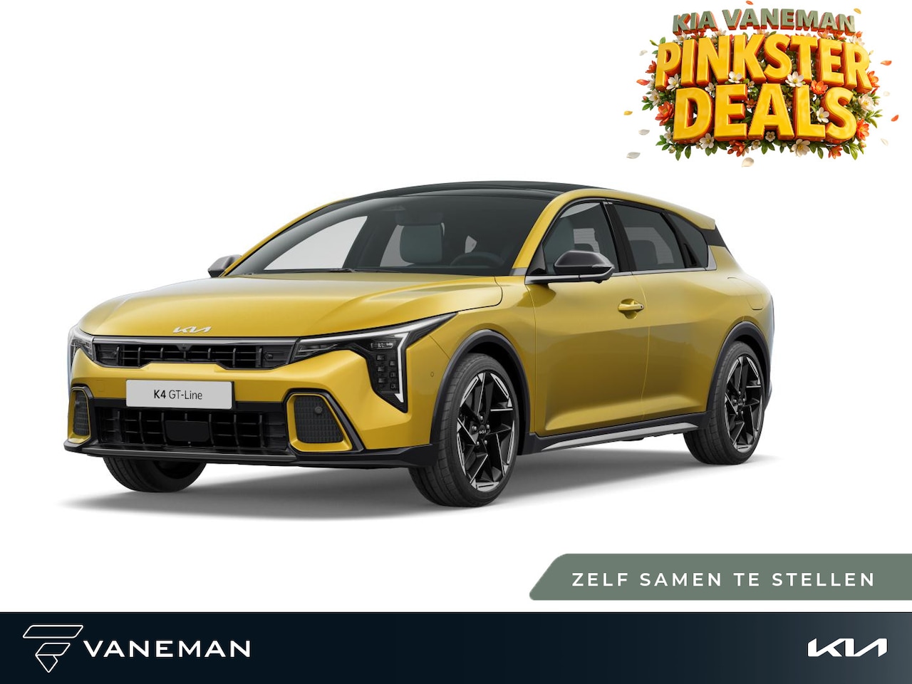 Kia K4 - 1.0 T-GDi MHEV GT-Line Launch Edition (pano) | Nieuw model | Glazen schuif-/kanteldak | A - AutoWereld.nl