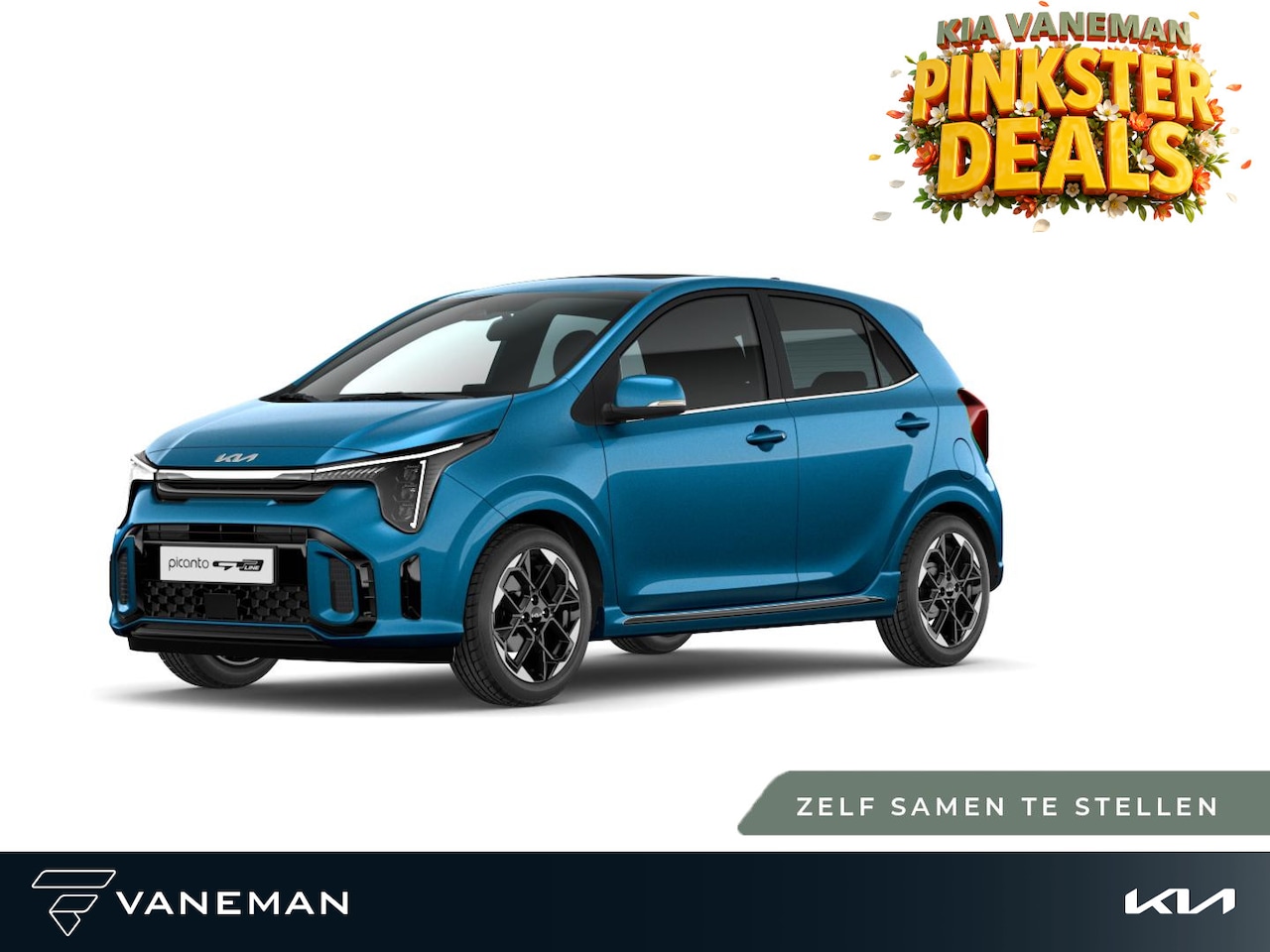 Kia Picanto - 1.0 GDi GT-Line | Lichtmetalen velgen 16" | Zelf samenstellen - AutoWereld.nl