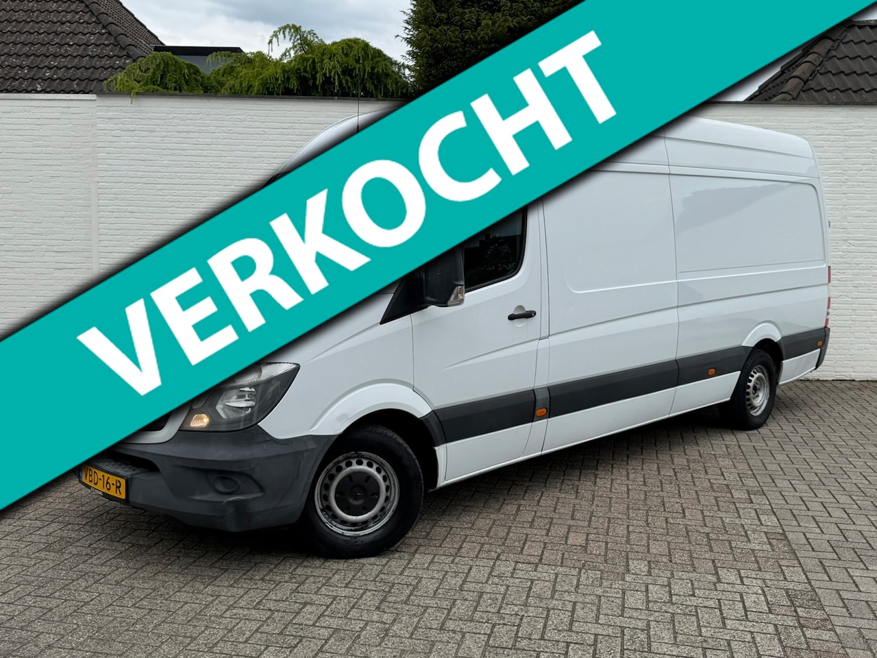 Mercedes-Benz Sprinter - 313 2.2 CDI 432L EHD MARGE Airco Cruise Laadruimte betimmerd - AutoWereld.nl