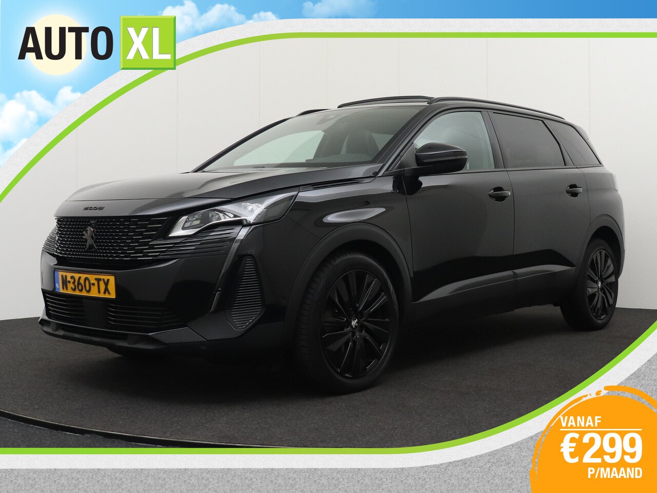 Peugeot 5008 - 1.2T 131 PK Aut. GT Black Ed. 7P. Pano-dak Memory Stoelverw. - AutoWereld.nl